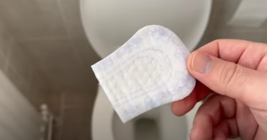Han placerer et halvt bind under toilettet: Så sker magien, der vil efterlade dig måbende