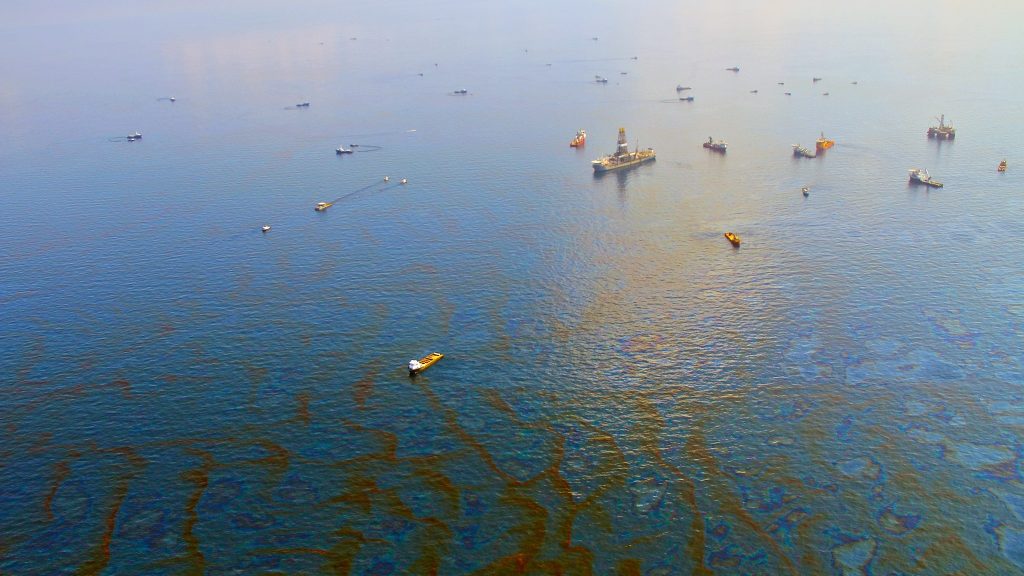 Deepwater Horizon Oil Spill Site