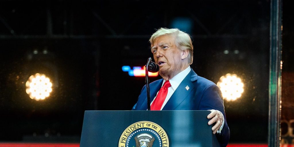Charlie Kirk memorial, commemoration, Donald Trump
