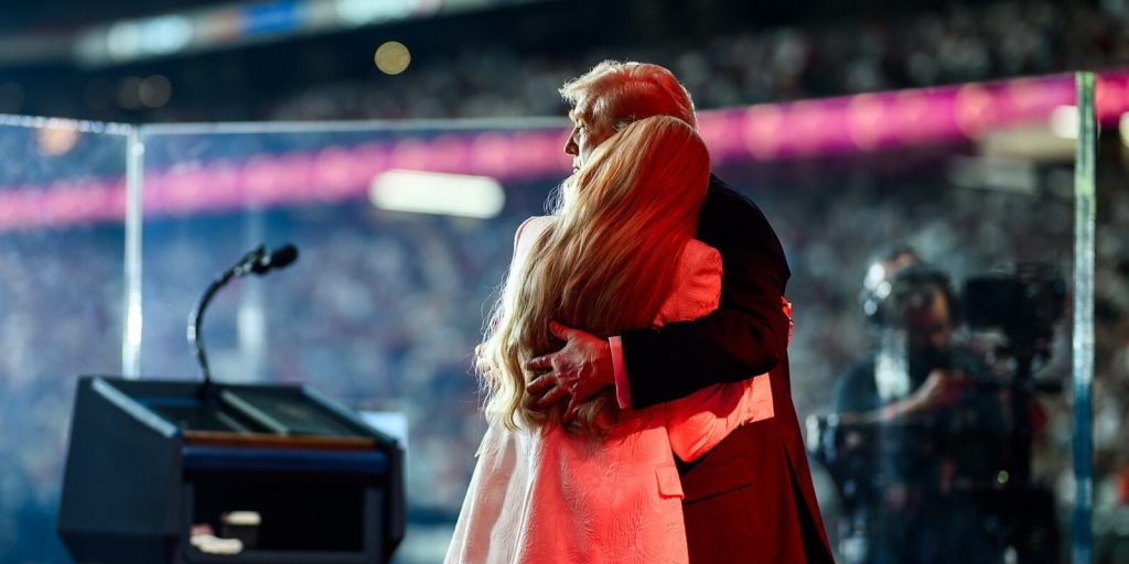 Charlie Kirk memorial, commemoration, Erika Kirk, Donald Trump