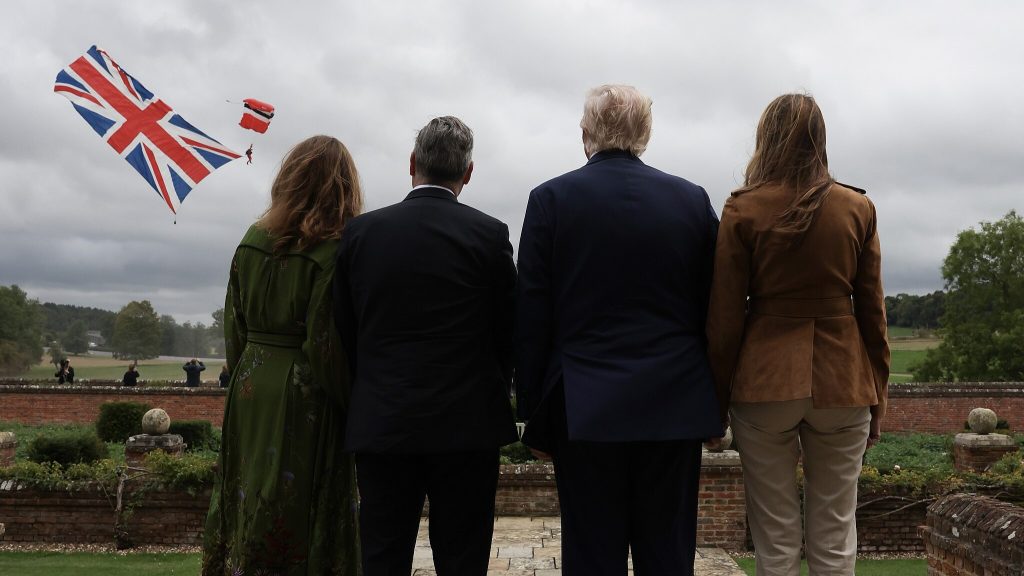 Prime Minister Keir Starmer hosts Donald Trump