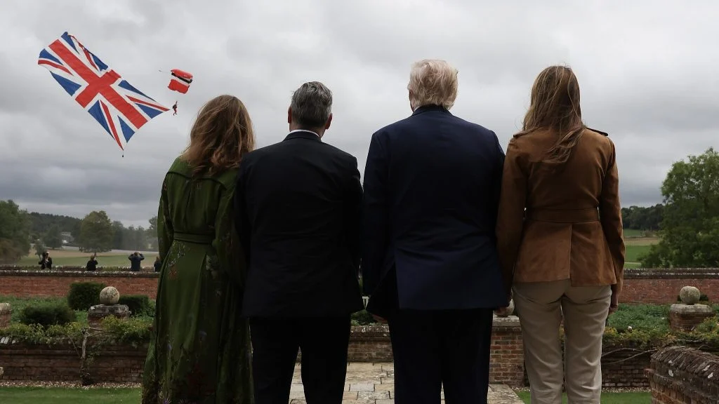 Prime Minister Keir Starmer hosts Donald Trump