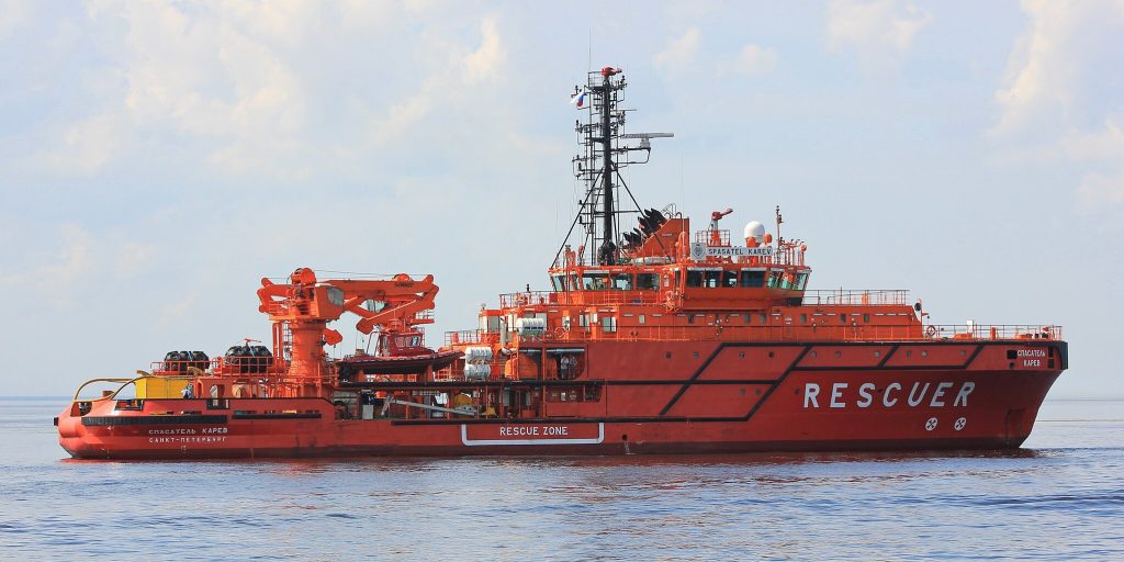 Multi sea vessel SPASATEL KAREV submarine from Saint-Petersburg, Project MPSV07