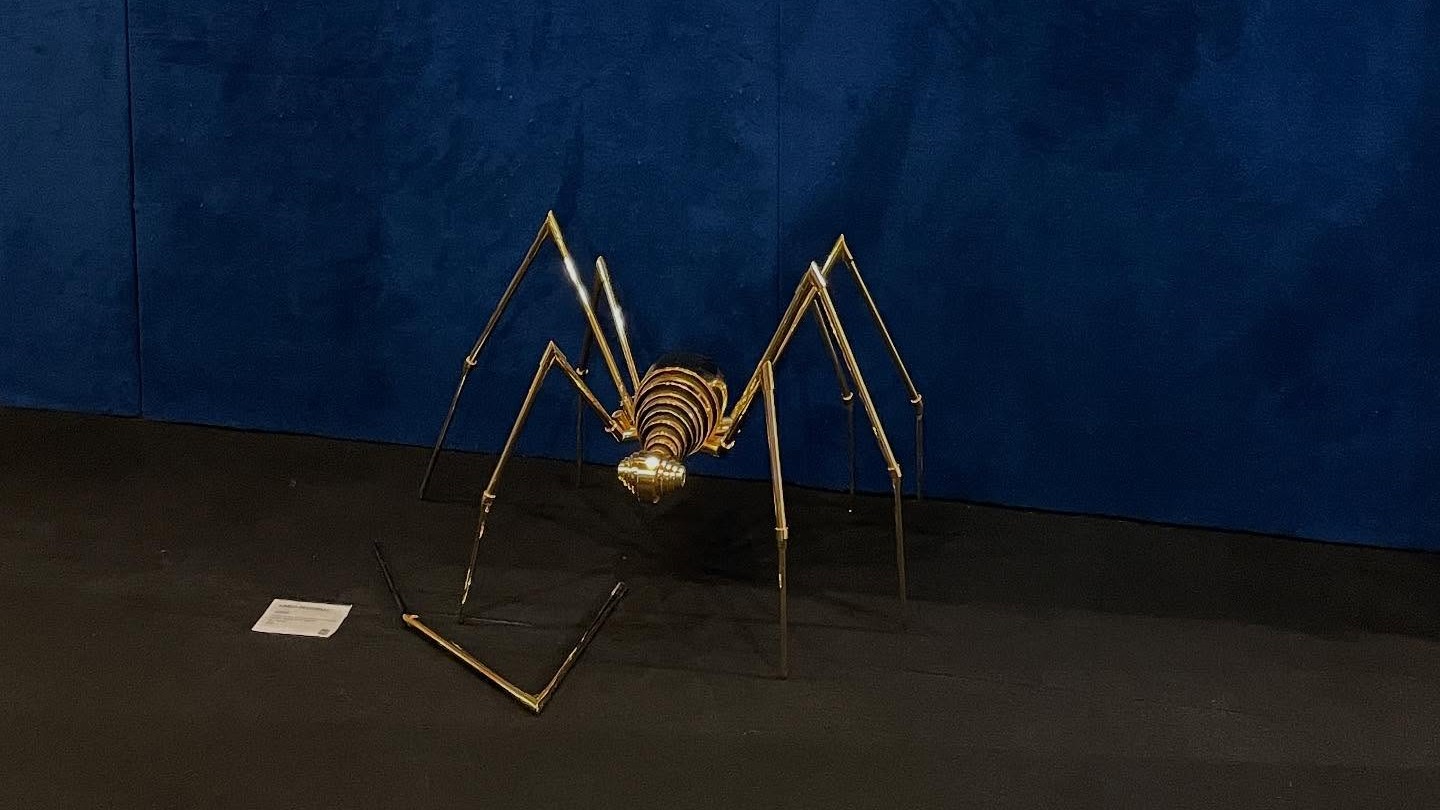 Golden Athena, is a 24-carat gold spider created by artist Carlo Pecorelli.