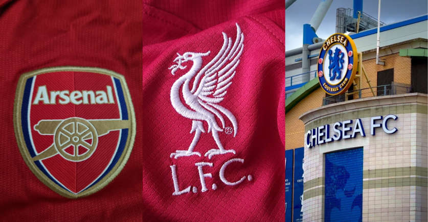 Arsenal, Liverpool, Chelsea