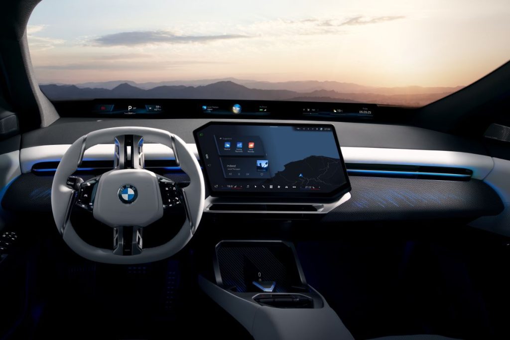 BMW iX3 interior, interiør