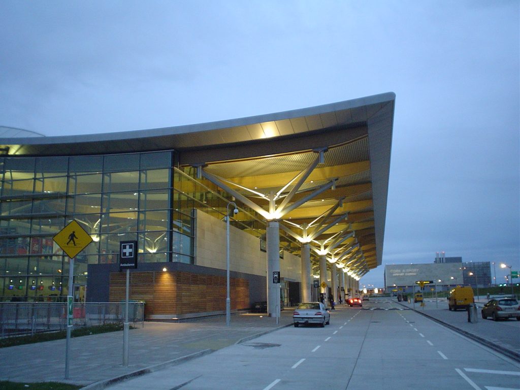 Cork Airport, Ireland.