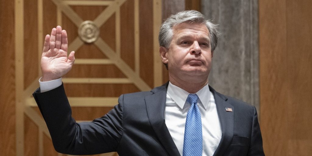Former FBI Director Christopher Wray