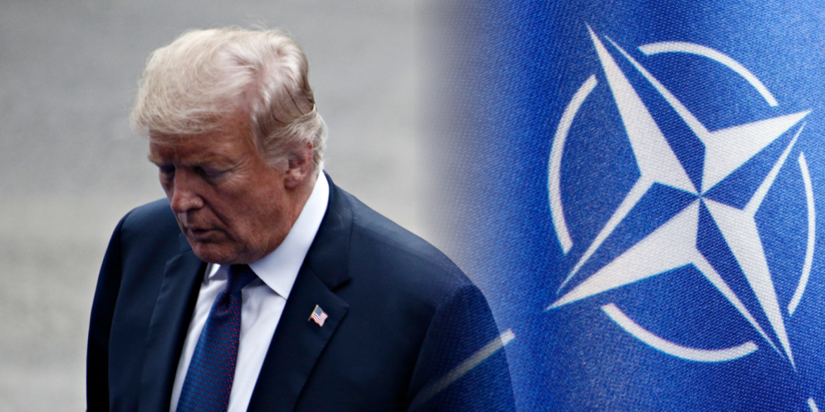 Trump suggests, he should have invoked Article 5 to "put NATO to the test"