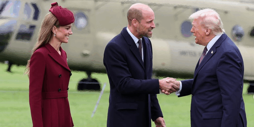 Kate Middleton prince harry Donald trump