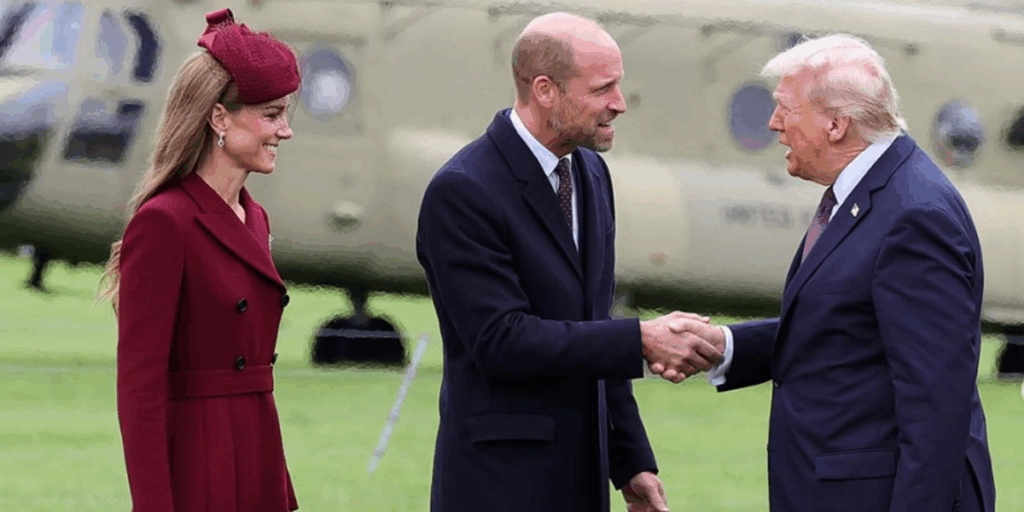 Kate Middleton prince harry Donald trump