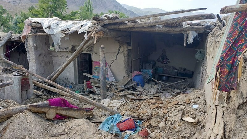 Afghanistan earthquake damage