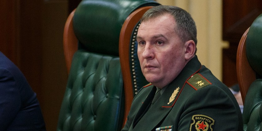 Belarus Defence Minister, Viktor Khrenin