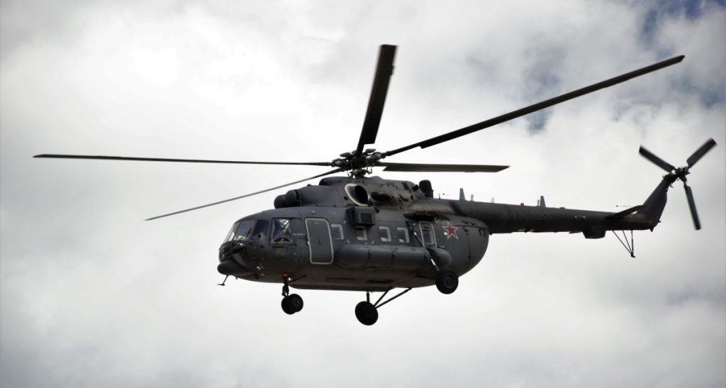 MI-8 helicopter