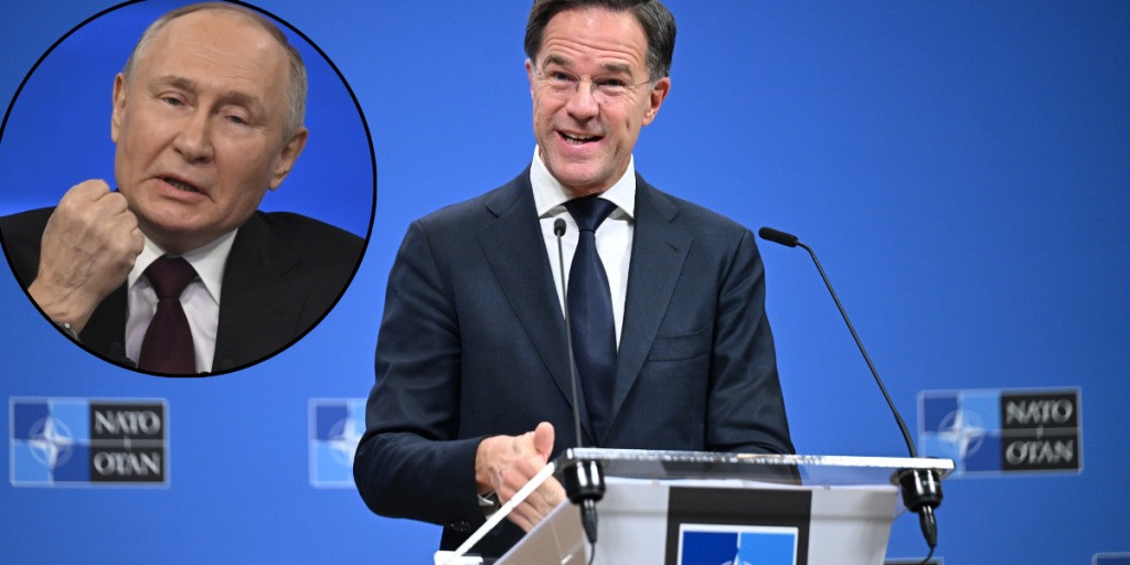 Mark Rutte Putin