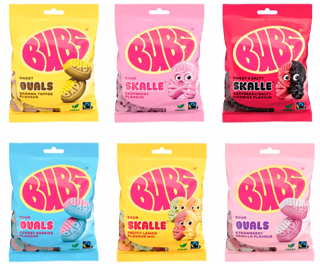 bubs, candy, godteri