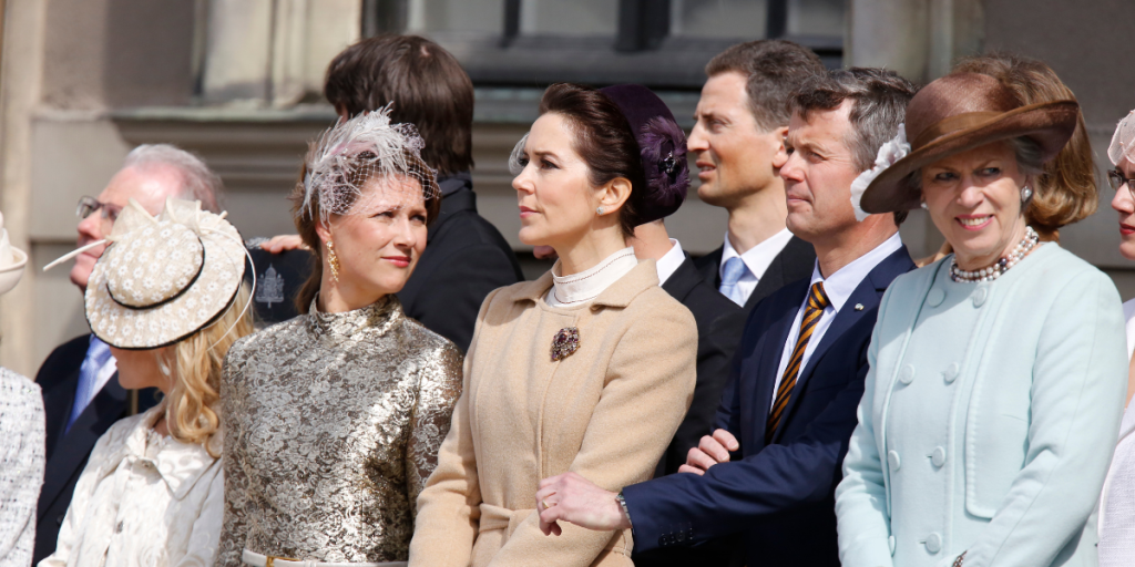 Prinsesse Märtha, dronning Mary, kong Frederik