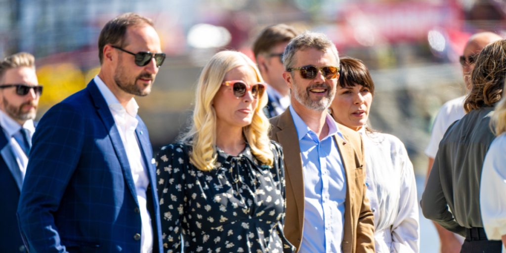 Kong Frederik, Kronprins Haakon, Kronprinsesse Mette-Marit