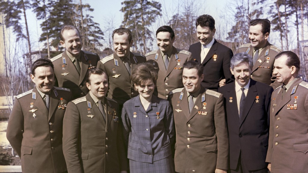 RIAN archive 888102 Soviet cosmonauts