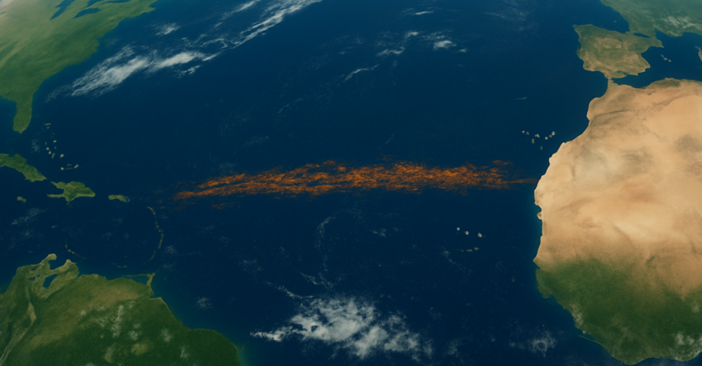 Scientists Alarmed by a Mysterious 8,850-Kilometer Belt Forming in the Atlantic: “It’s Not a Good Sign”