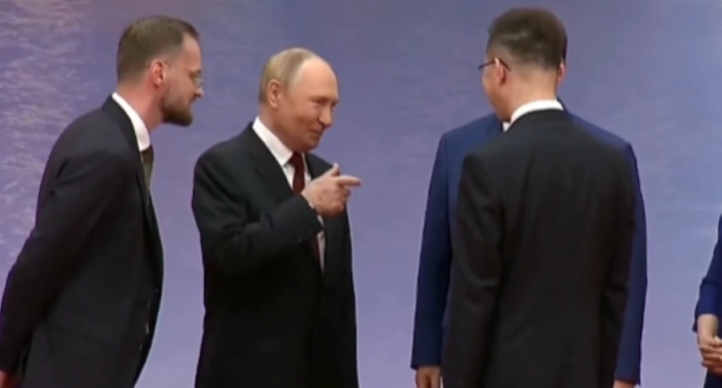 Putin in China