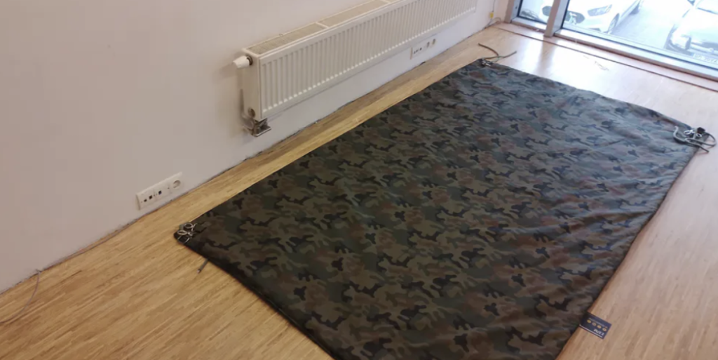Invisibility cloak military