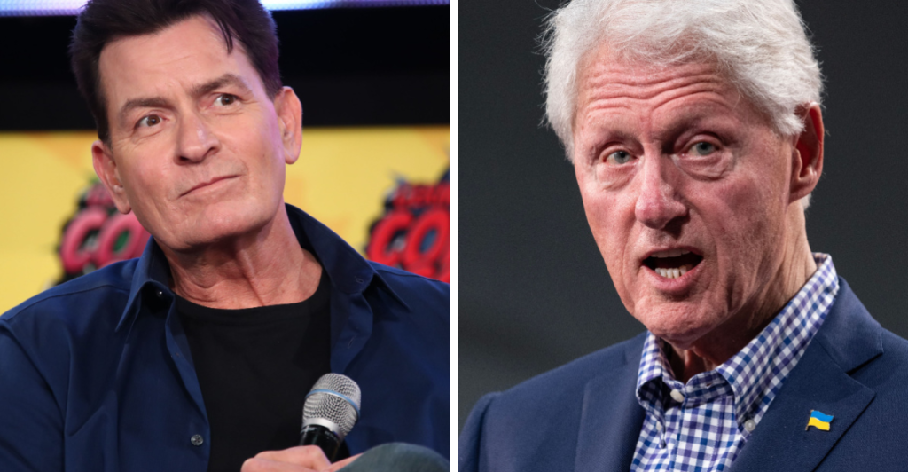 Charlie Sheen / Bill Clinton