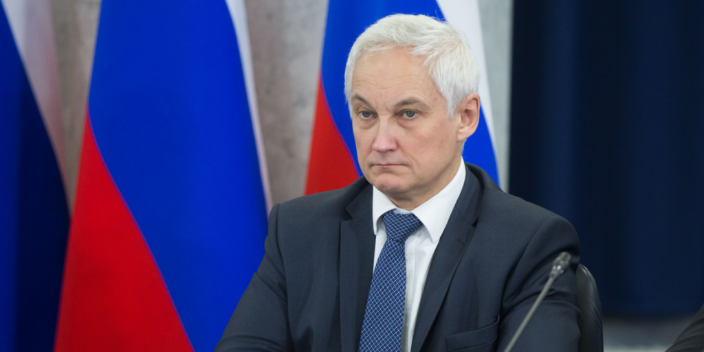 Russia Defence Minister Andrei Belousov