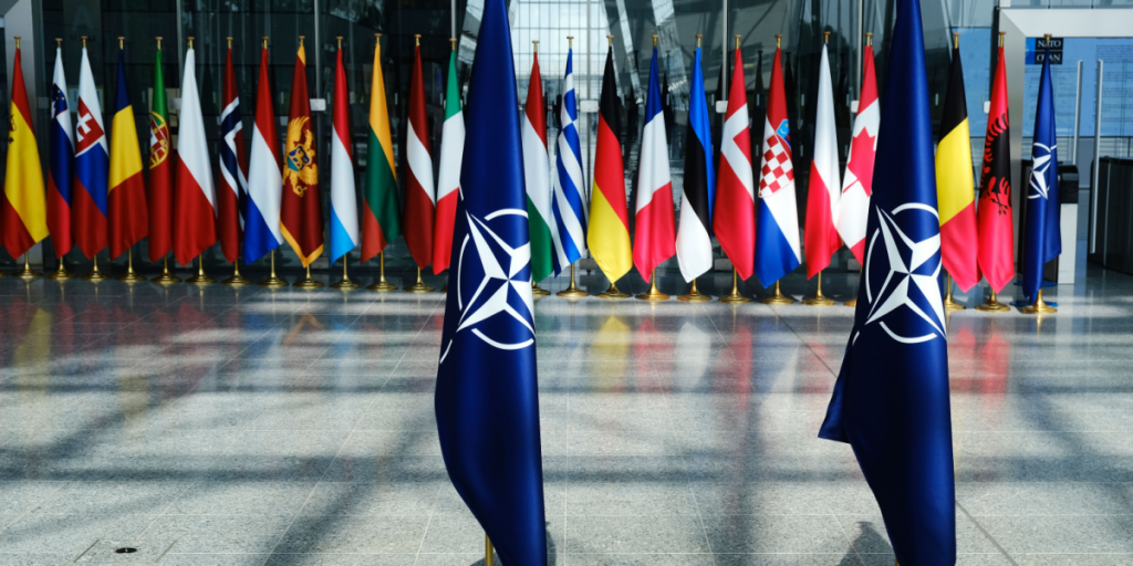 NATO, flags