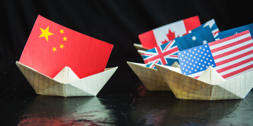 USA, UK, Canada, China