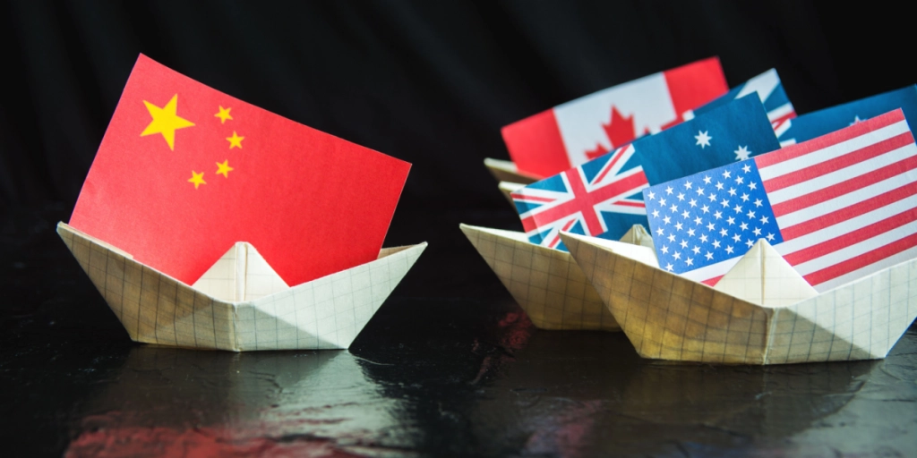 USA, UK, Canada, China