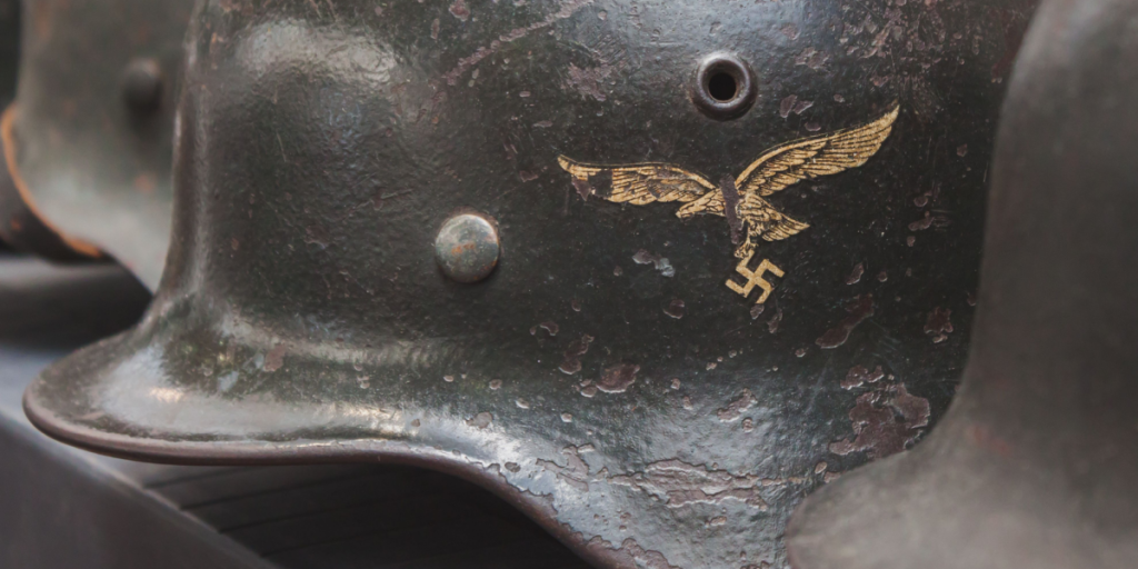 Nazi helmet, soldier, WW2