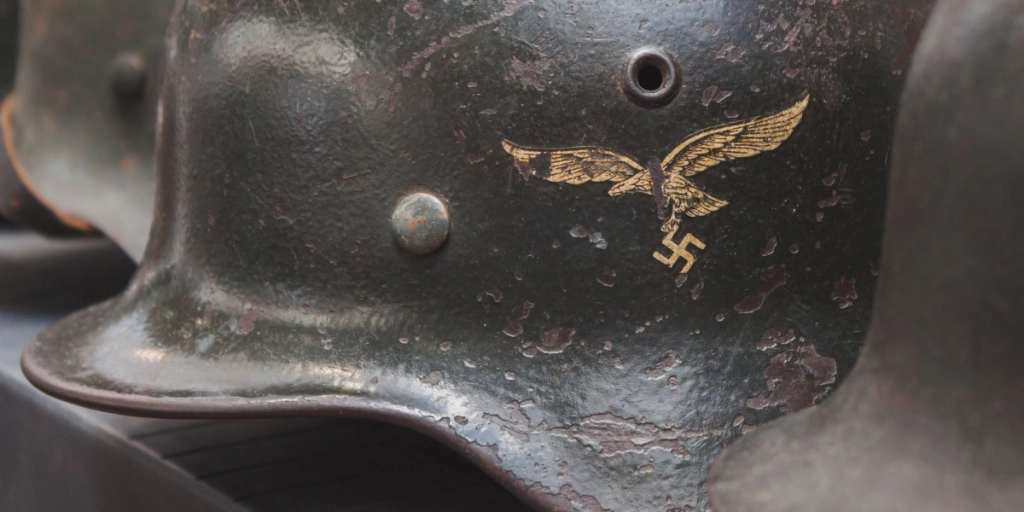 Nazi helmet, soldier, WW2