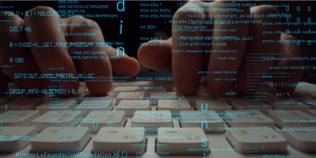 Algorithm, concept, coding, computer
