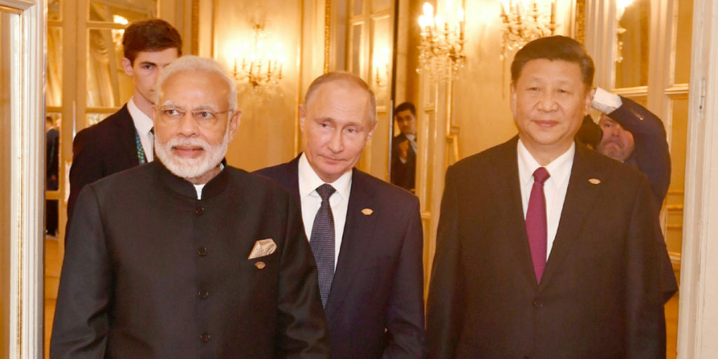 Modi, Putin, Jinping