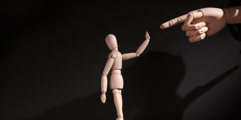 Blame, pointing, finger, accuse, deny