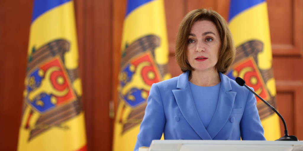 Moldova, President Maia Sandu