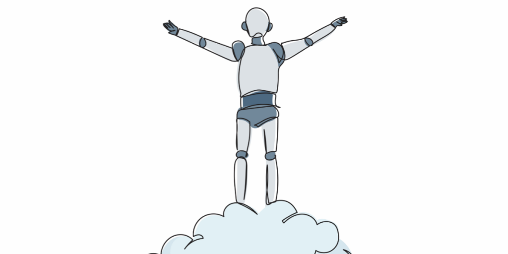 Artificial intelligence, AI, robot, escape