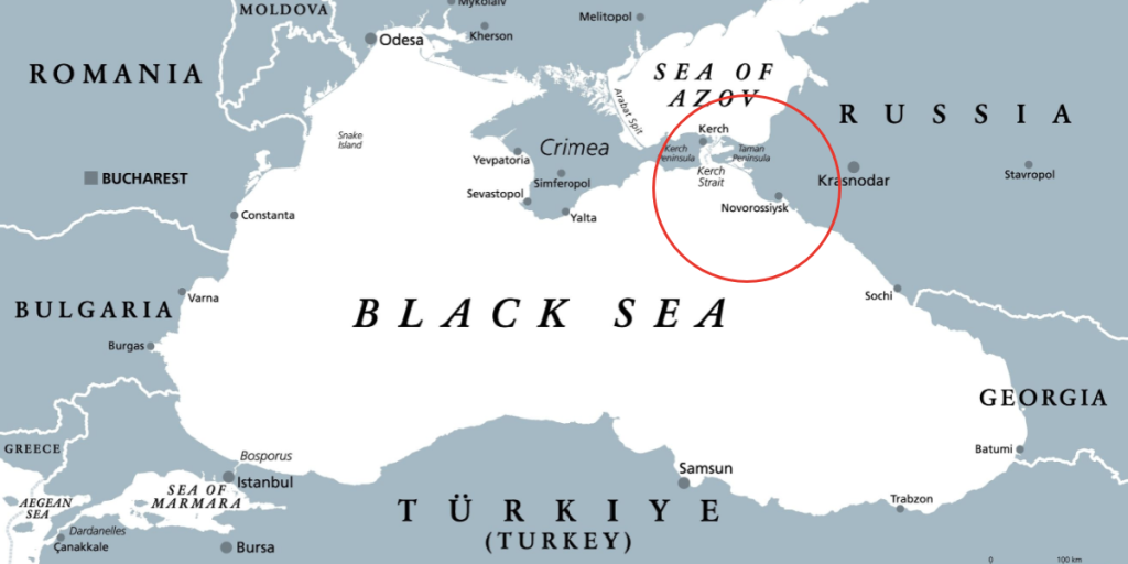 Black Sea, Novorossiysk Bay