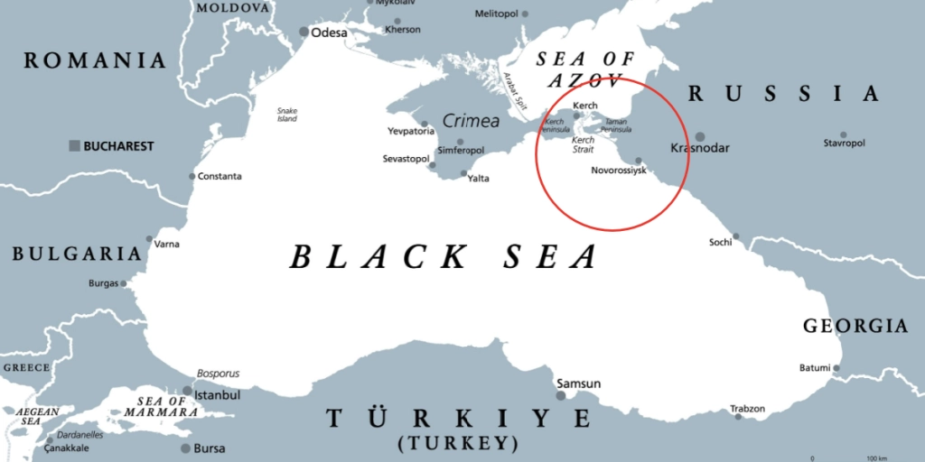 Black Sea, Novorossiysk Bay