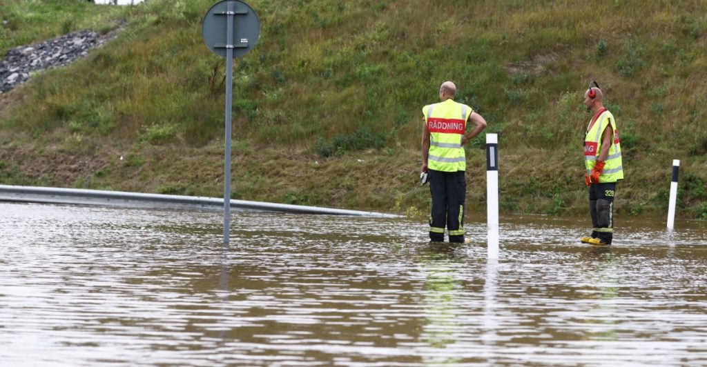 Översvämning, oversvømmelse