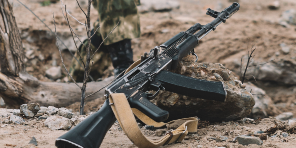 Kalashnikov, rifle, weapon
