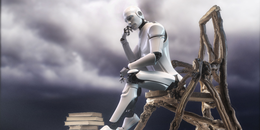 Robot, AI, artificial intelligence, philosophy, thinking