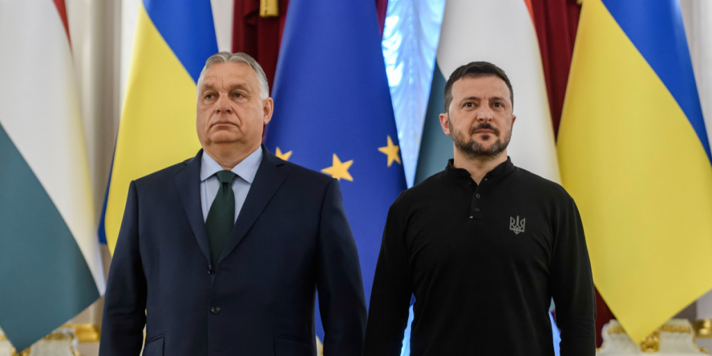 Viktor Orban, Volodomyr Zelensky