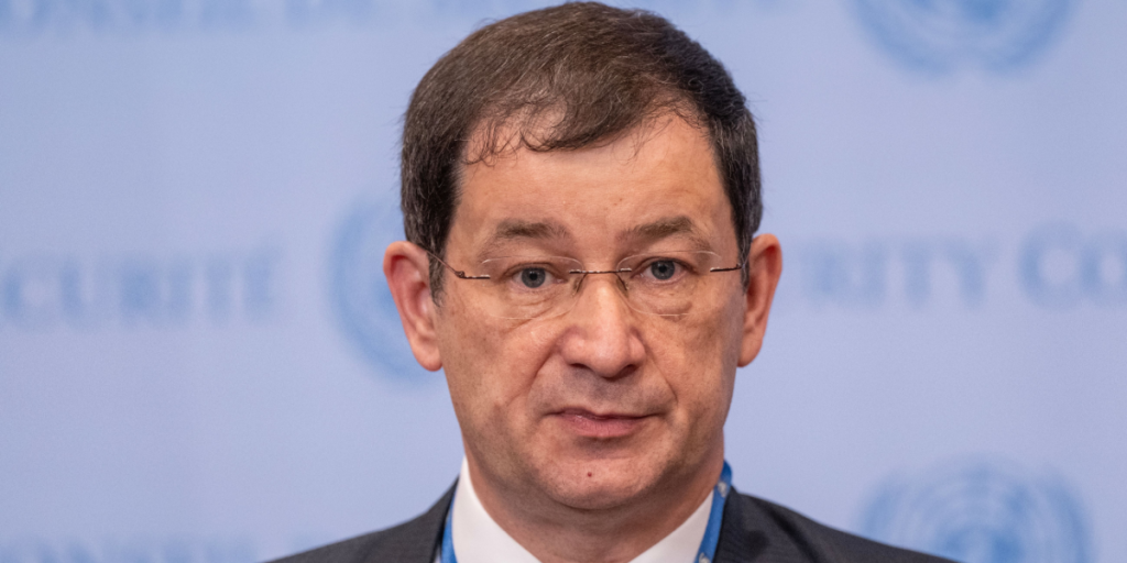 Russia’s deputy UN ambassador, Dmitry Polyanskiy