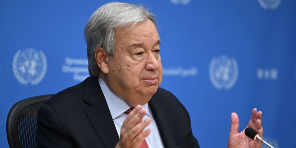 UN Antonio Guterres