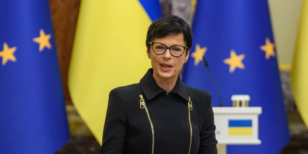 EU Enlargement Commissioner Marta Kos