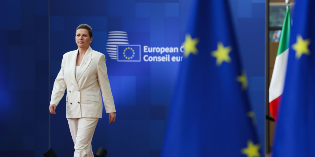 Mette Frederiksen, EU