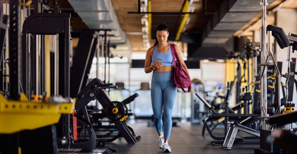 Kvinna fitness