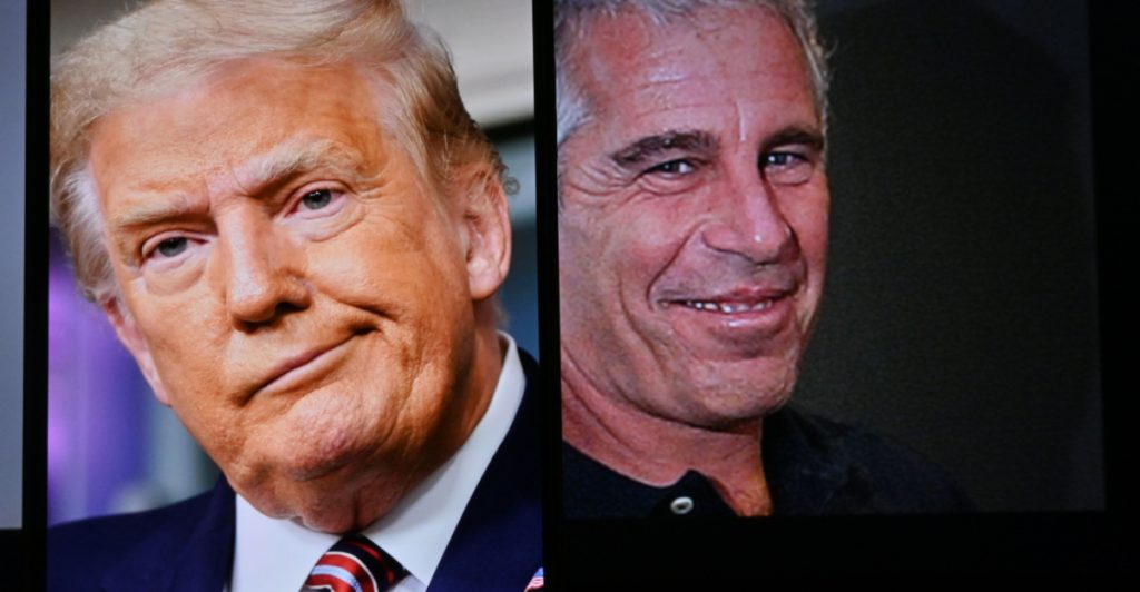 Donald Trump, Jeffrey Epstein